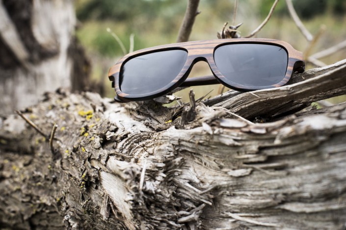 משקפיים מעץ טבעי – דגם 3